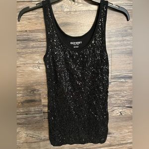 Sequence Sparkly Tank Top
